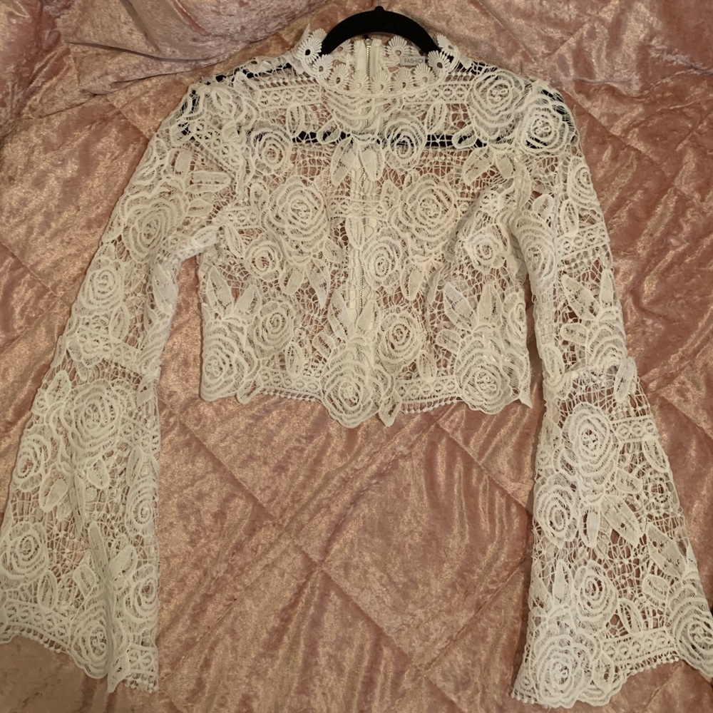 Boho crop top